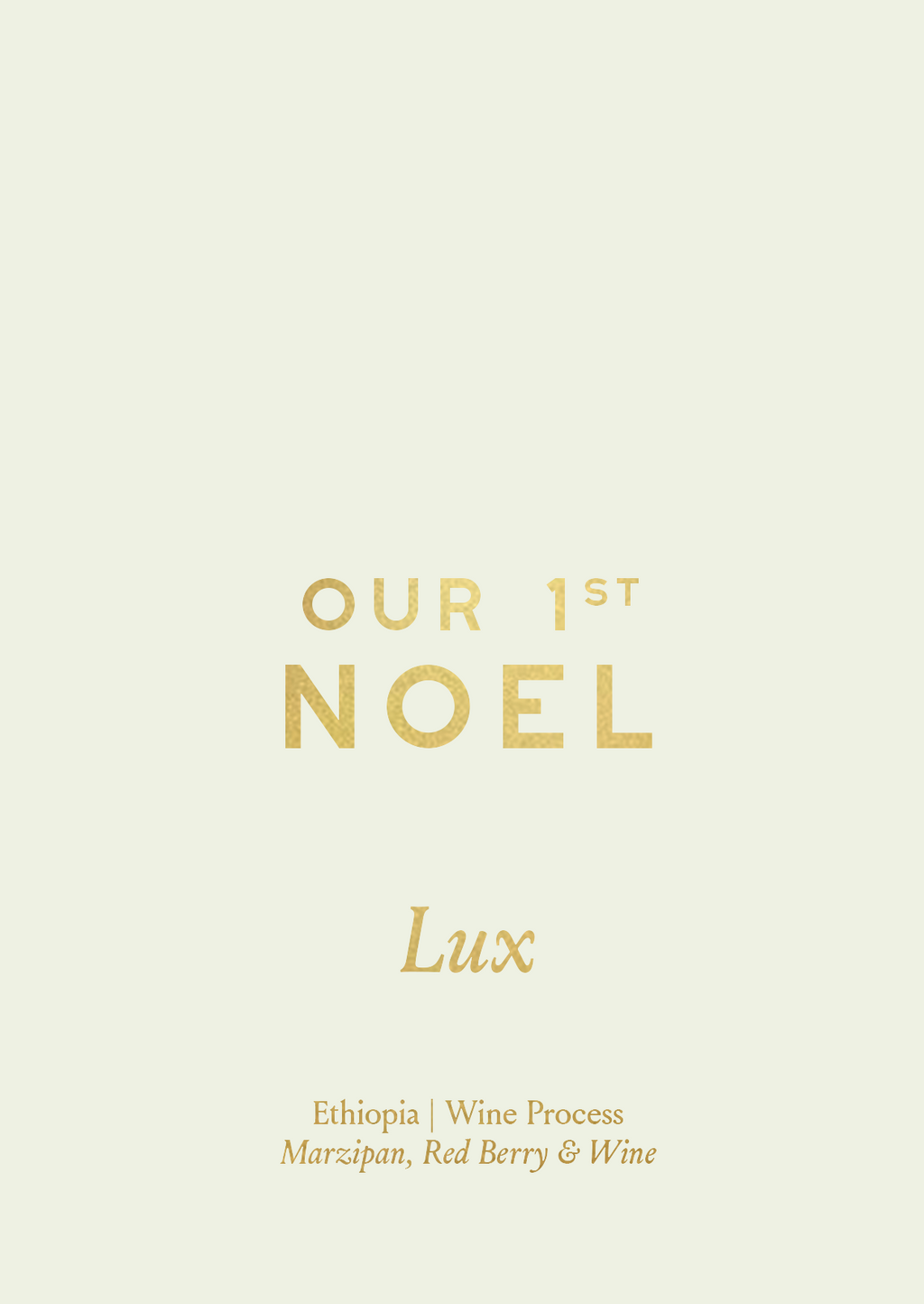 Our 1st Noel | Lux